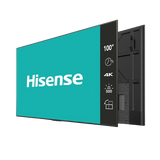 Hisense Digital Signage Panel, 100",DLED resolution, with 7day x 24hrs operation, Android 9.0 OPS - 100BM66D
