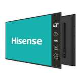"Hisense Signage FP 43"" 4K,UHD,18*7,Android 11 - 43GM50D
"