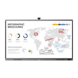 Hisense Interactive Flat Panel ,65", UHD resolution, Android 8.0 - 65WR6BE