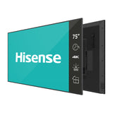 Hisense Digital Signage 75", 500 nits, 4k resolution, Full HD, with 7day x 24hrs operation, Android 14 OPS - 75DM66GE