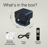Epson Mini Laser Projector, 3LCD Full HD resolution, 1000 Ansi Lumens - EF22N