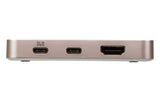Aten Ultra Mini Dock with Power Pass-through, 4k, USB-C - UH3235