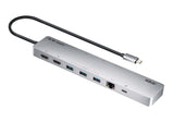 Aten Multiport Dock with Power Pass Through, USB-C - UH3240